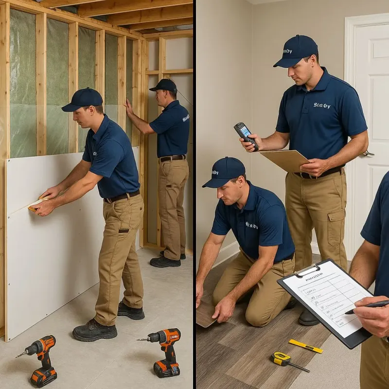 Repairs and Reconstruction process in Biola, CA